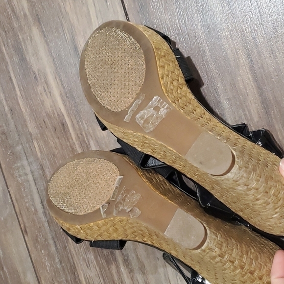 Jessica Simpson Women Wedges Espadrille Boho Sandals sz 9M - Picture 5 of 7